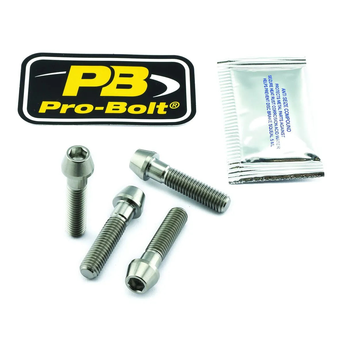 PRO BOLT Framaxel Kläm-bult Kit Titan bild 1 PMMEDIA:b2b243c1c7c76845