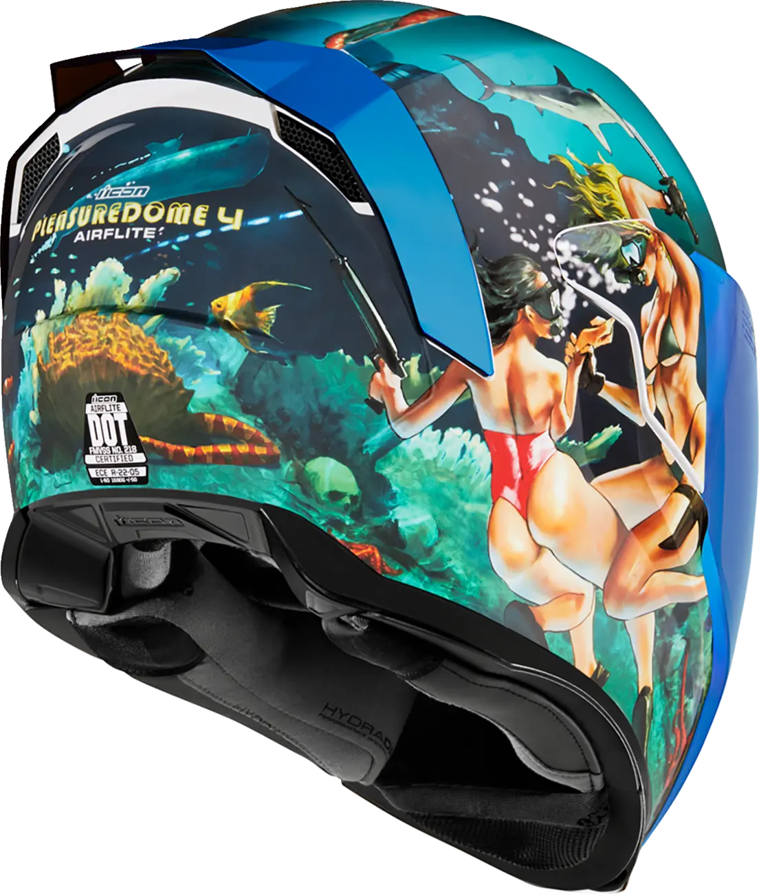 Icon Airflite™ Pleasuredome 4 Integralhjälm vuxen bild 20 PMMEDIA:edc38456663fb7c9