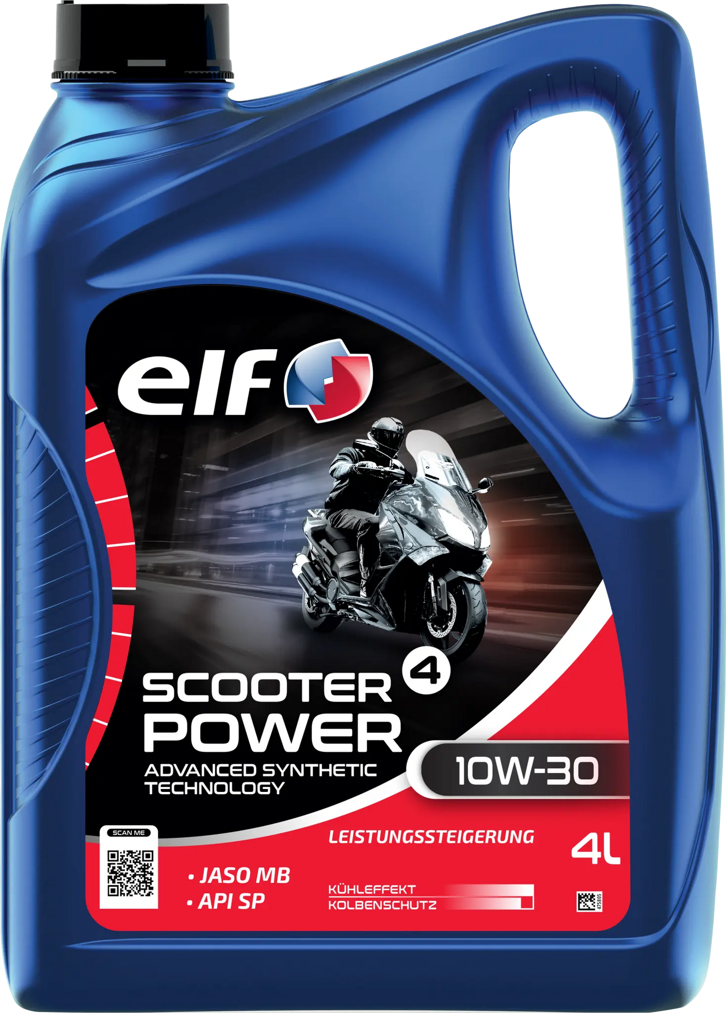 ELF Scooter 4 Power 10W-30 DE ADV Motorolja 4L bild 1 PMMEDIA:fa0c383a5e5b2439