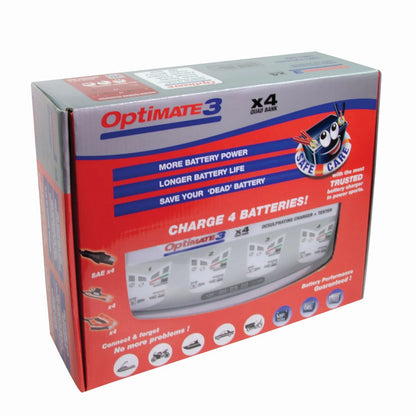 TECMATE OptiMate 3 x 4 Bank Batteriladdare bild 5 PMMEDIA:7e108414f063ac22