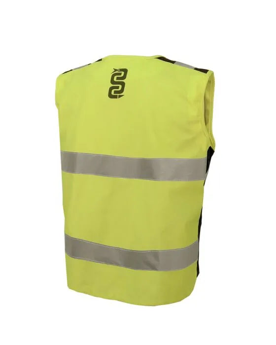 Oj Atmosfere Metropolitane S R Flash 2 High Visibility Vest Västar herr bild 4 PMMEDIA:5875d603289f57b7