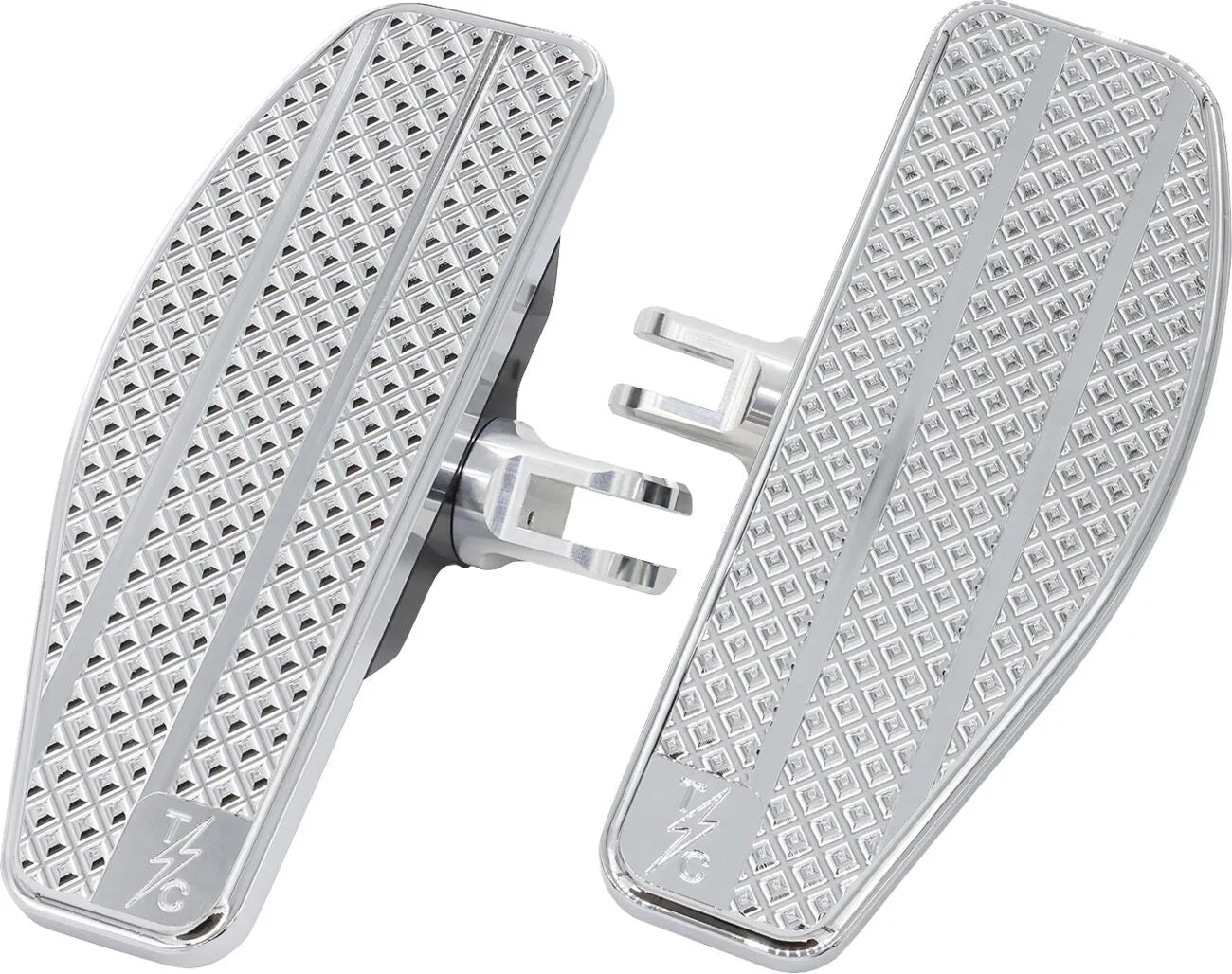THRASHIN SUPPLY CO. Mini Floorboards M8 Softail Front Chrome bild 1 PMMEDIA:1fa4fdf338c71466