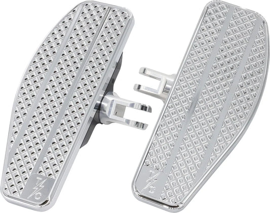 THRASHIN SUPPLY CO. Mini Floorboards M8 Softail Front Chrome bild 1 PMMEDIA:1fa4fdf338c71466