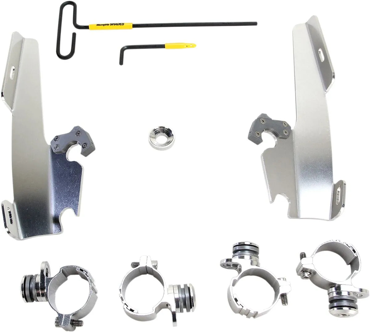 Memphis Shades Hd Batwing Fairing Trigger-Lock Mounting Kit Fästdelar & kit för vindrutor bild 18 PMMEDIA:9dac27170c89357a