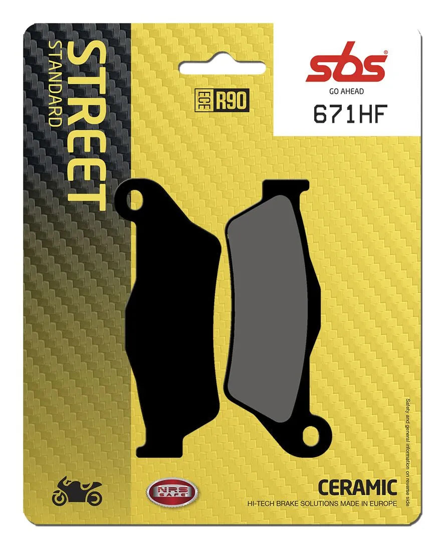 SBS HF Street Keramiskt Bromsbelägg Organic bild 1 PMMEDIA:20cce201defb9896