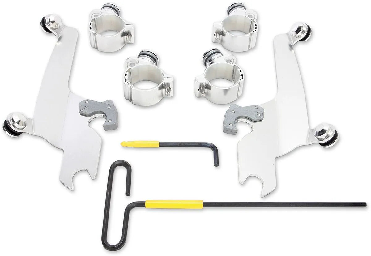 Memphis Shades Metric No-Tool Trigger-Lock Mount Kit for Sportshield Fästdelar & kit för vindrutor bild 16 PMMEDIA:c9c85e9970e1c92e
