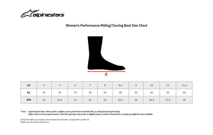 Alpinestars (Road) Women's Judy Waterproof MC Stövlar (gata) bild 11 PMMEDIA:8085a23c3743ce5d