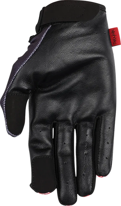 Thrashin Supply Co Stealth Leather Palm Flame Street sport handskar herr bild 13 PMMEDIA:995d409c212093da