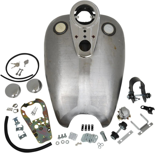 Drag Specialties Extended Dash-Style Rubber-Mount Quickbob® Tank Kit Bensintankar bild 2 PMMEDIA:af6f538c3e4ce7de