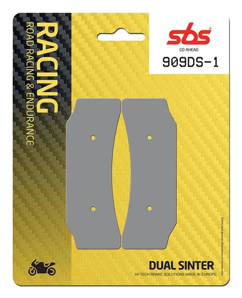 SBS DS Racing Dual Sinterade Bromsbelägg Fram bild 1 PMMEDIA:5d97a841fe2a6247