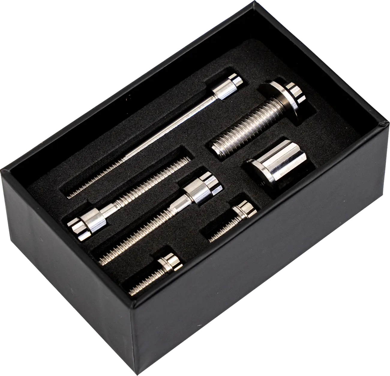 TRASK Bitchin' Bolts Titanium Hardware Kit för M8 Coil och Horn bild 5 PMMEDIA:51c5802f05304bf0