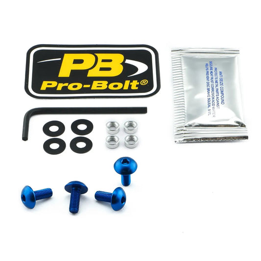 PRO BOLT Aluminium Skruvkit till Skärm Blå bild 1 PMMEDIA:19606caaf46973c5