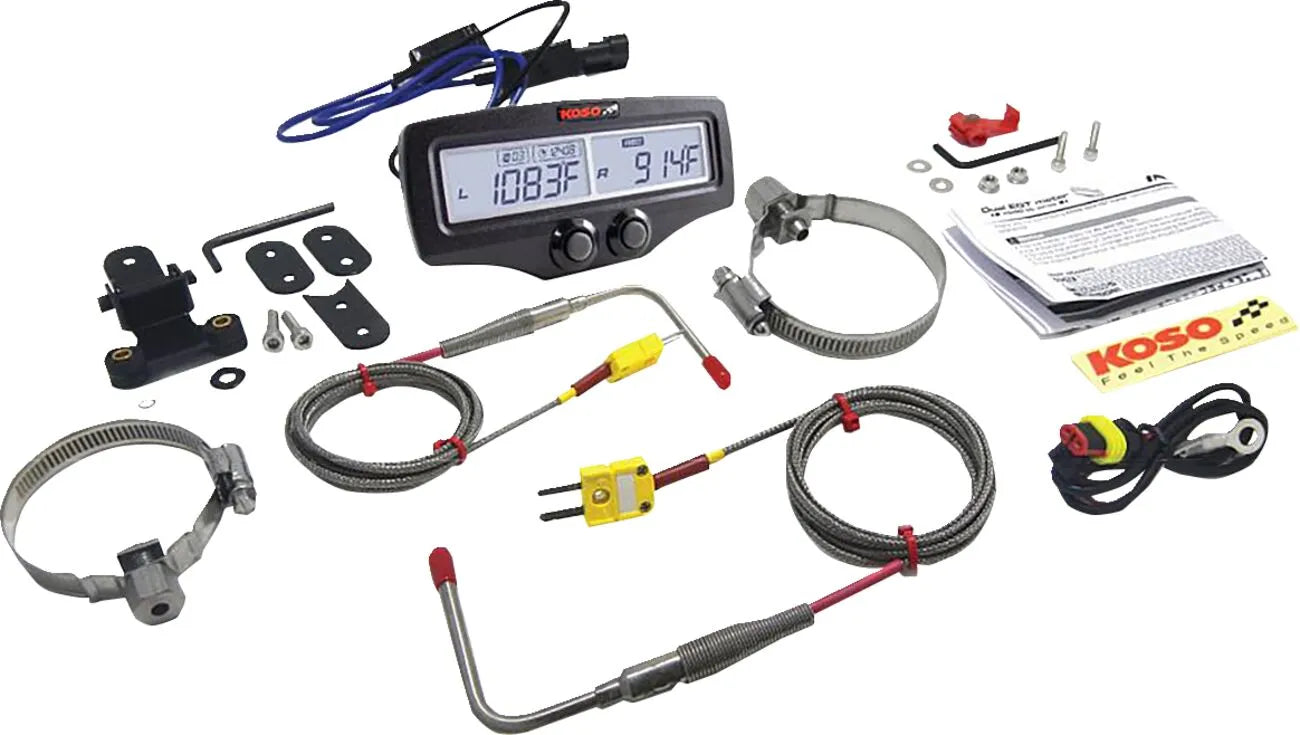 KOSO NORTH AMERICA Dual EGT Meter bild 1 PMMEDIA:2ebda9097ff73b1a
