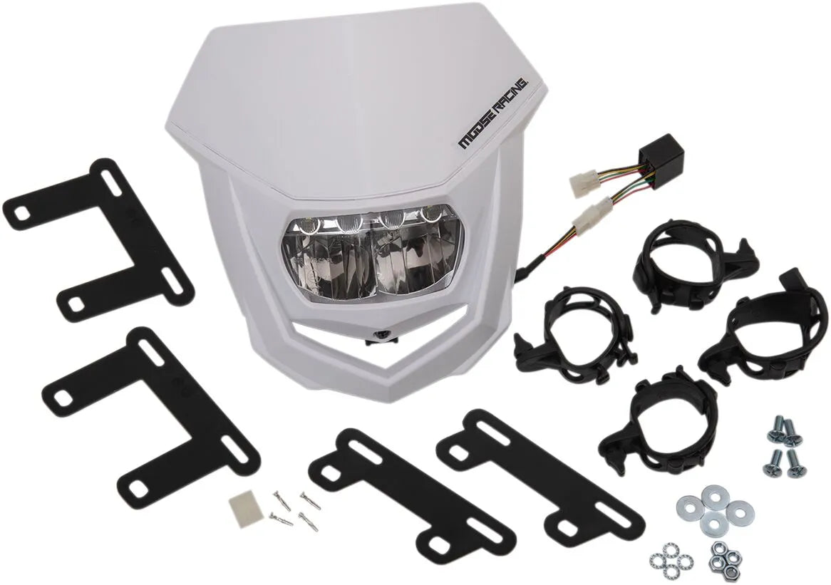 MOOSE OFFROAD HARD-PARTS Halo LED Strålkastare Vit bild 2 PMMEDIA:60b45881d23846b2