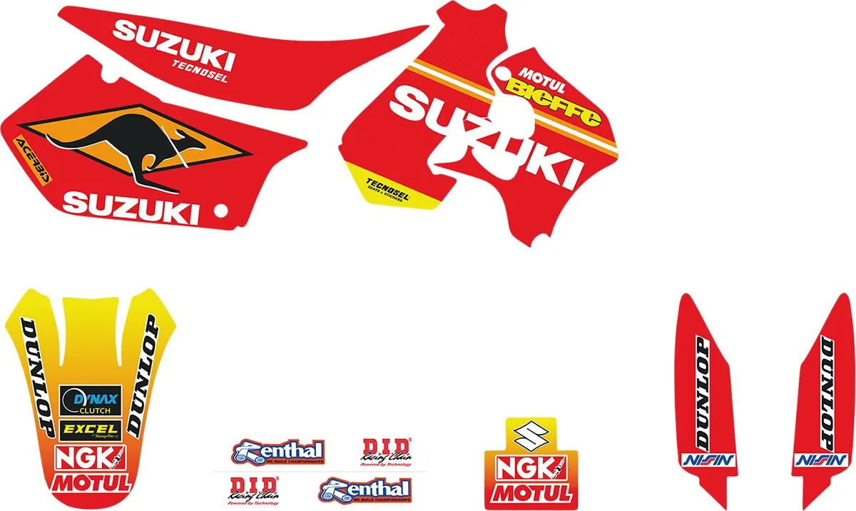 TECNOSEL Graphic Kit Team Suzuki 98 bild 1 PMMEDIA:bb527f0ea51b717c