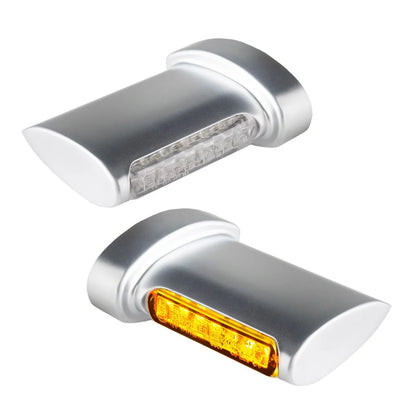 HEINZ BIKES Winglet LED Blinkers Matt Chrome bild 1 PMMEDIA:5ad9df2f63a9855f