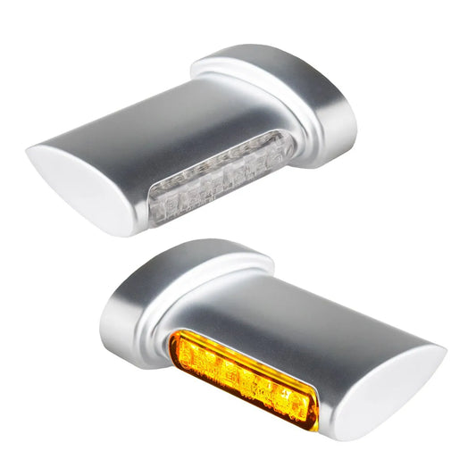 HEINZ BIKES Winglet LED Blinkers Matt Chrome bild 1 PMMEDIA:5ad9df2f63a9855f