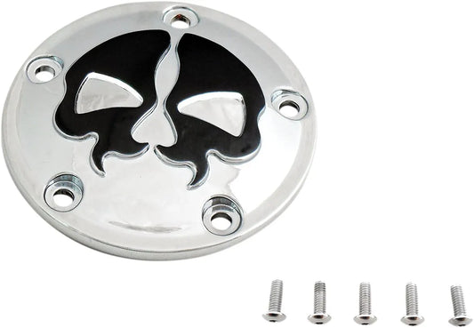 DRAG SPECIALTIES Split Skull Tändpunktslock Krom bild 2 PMMEDIA:ee623c55134dcd92