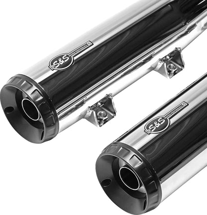 S S Cycle Grand National Slip-On Mufflers Ljuddämpare Street bild 12 PMMEDIA:b9c31000713dd713