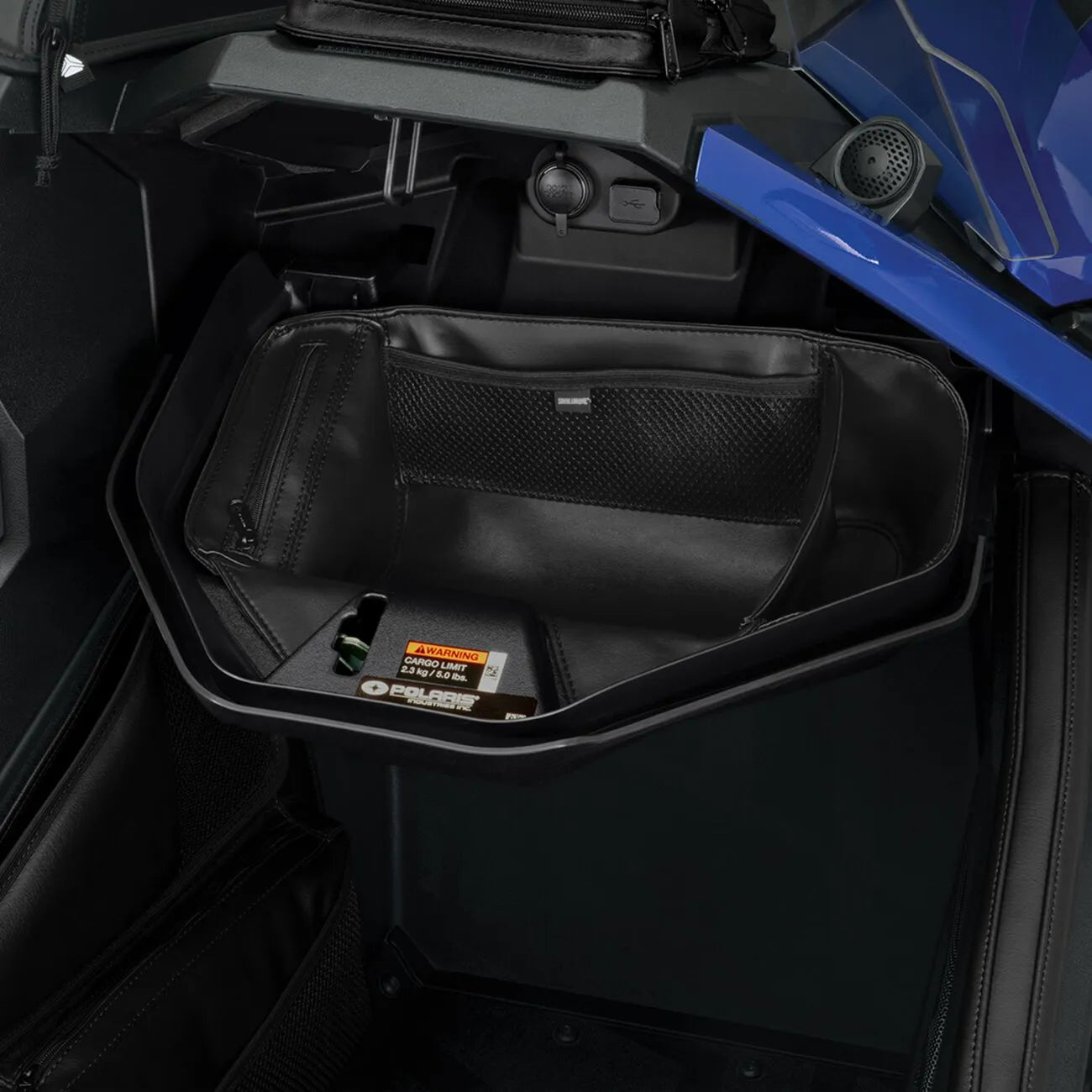 SHOW CHROME Glove Box Organizer Svart bild 4 PMMEDIA:dd004d227a0ed990