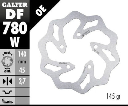 GALFER Wave® Bromsskiva Bak bild 2 PMMEDIA:0d2f0d6752a24c6d