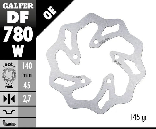 GALFER Wave® Bromsskiva Bak bild 2 PMMEDIA:0d2f0d6752a24c6d