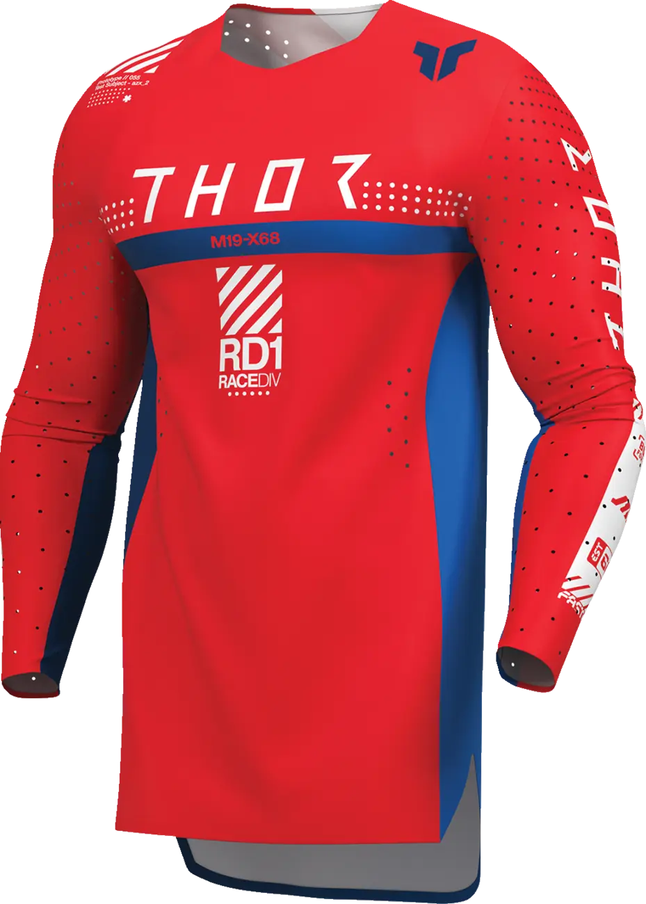 THOR Sportmode Synth Jersey Red L bild 8 PMMEDIA:7cf1d379767f96c1