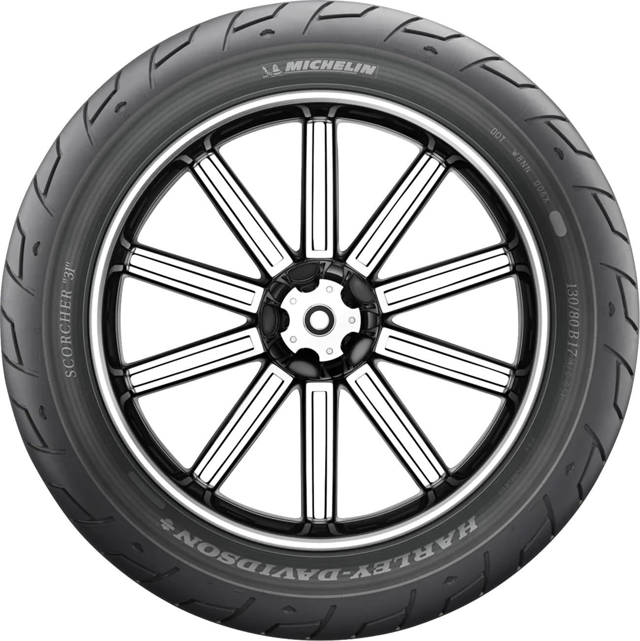 Michelin Scorcher 31 Reinforced Gatudäck (OEM) fram bild 10 PMMEDIA:023739d2b12af47e