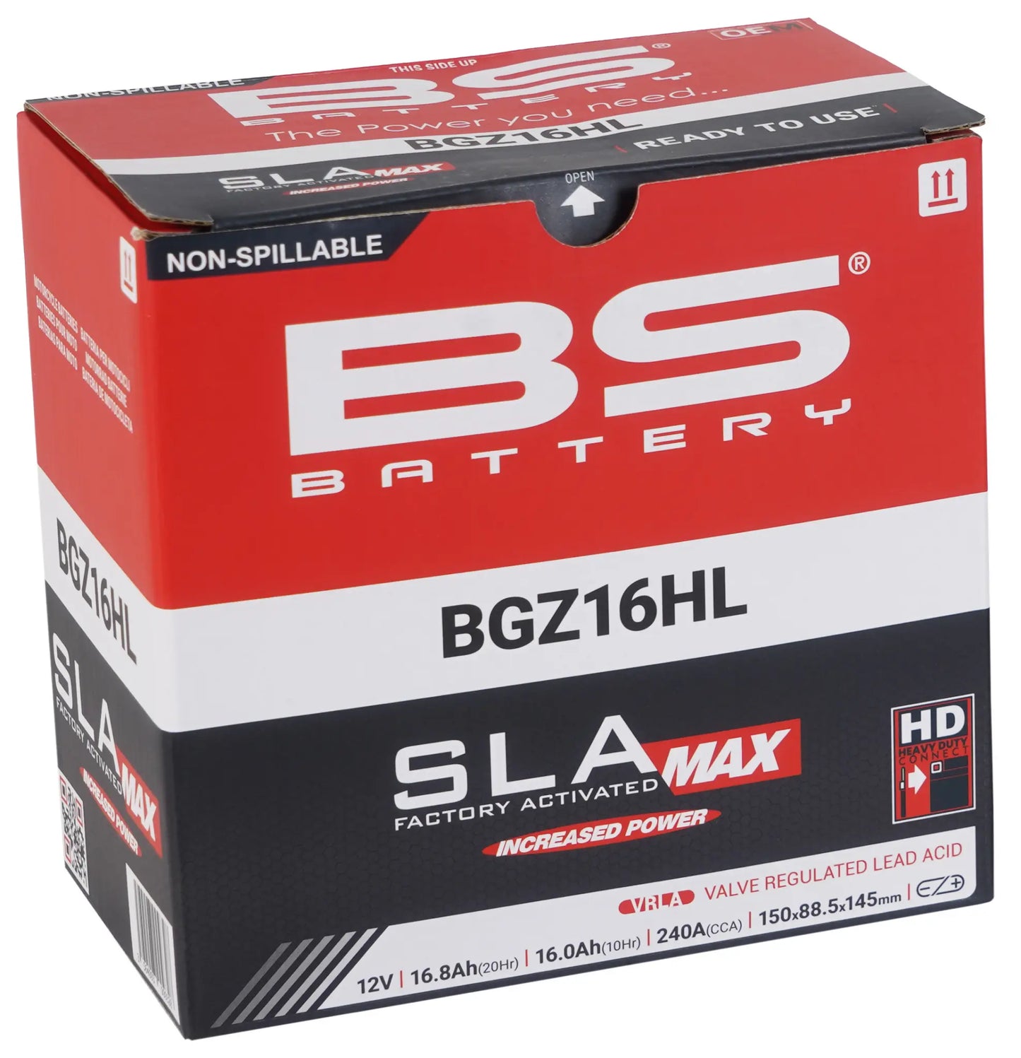 BS BATTERY SLA MAX AGM Batteri BGZ16HL bild 4 PMMEDIA:1851fff6a5f97c95
