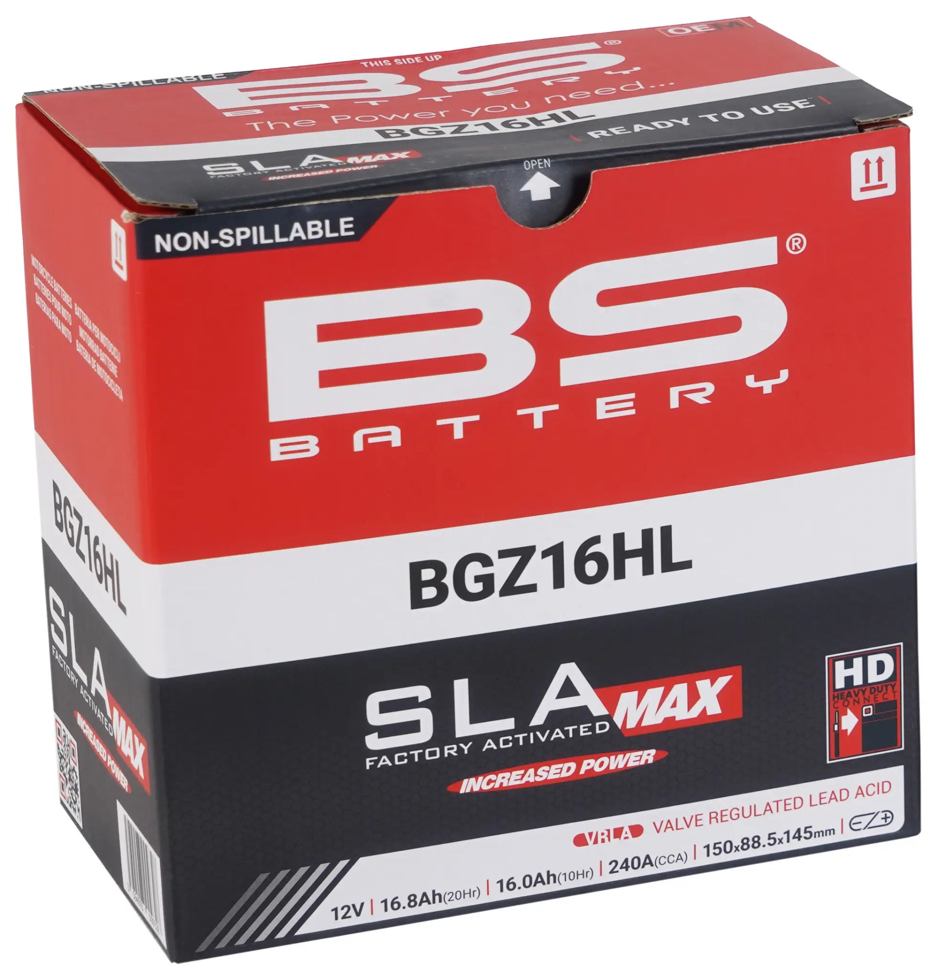 BS BATTERY SLA MAX AGM Batteri BGZ16HL bild 4 PMMEDIA:1851fff6a5f97c95