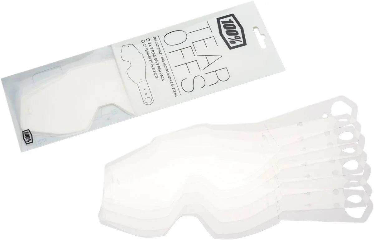 100% Racecraft/Accuri/Strata Goggle Tear-Offs bild 1 PMMEDIA:c98aea1cfc0115f3