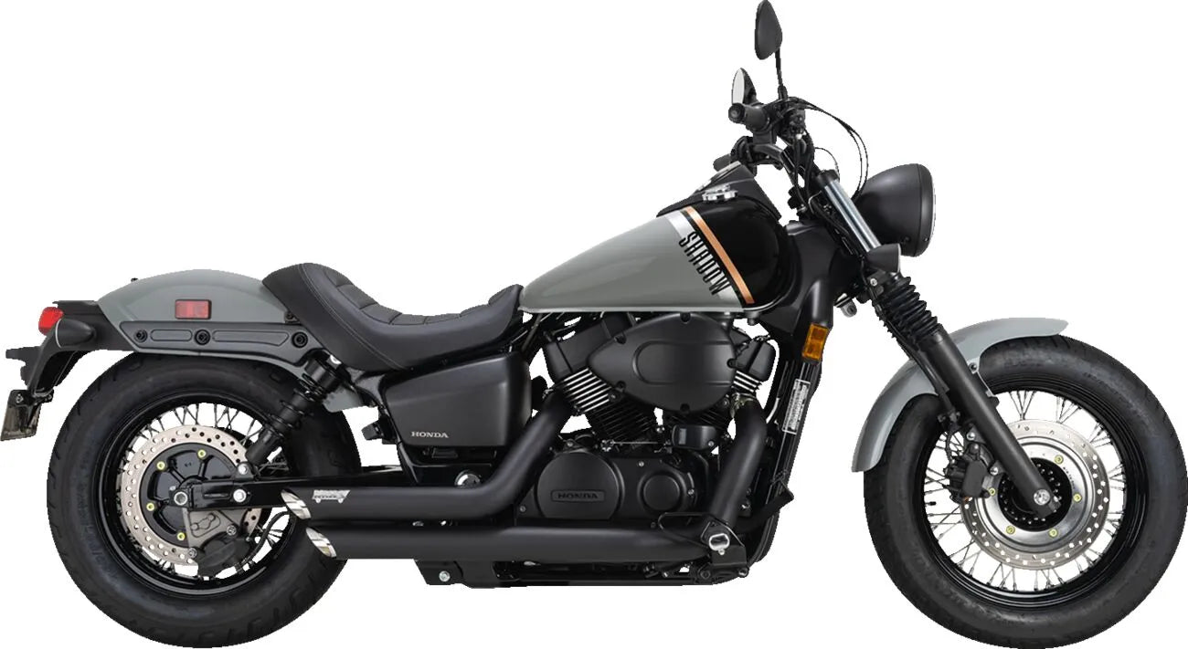 VANCE & HINES Shortshots Staggered Avgasystem för Honda Shadow, Svart bild 1 PMMEDIA:160e1a1841afcb08