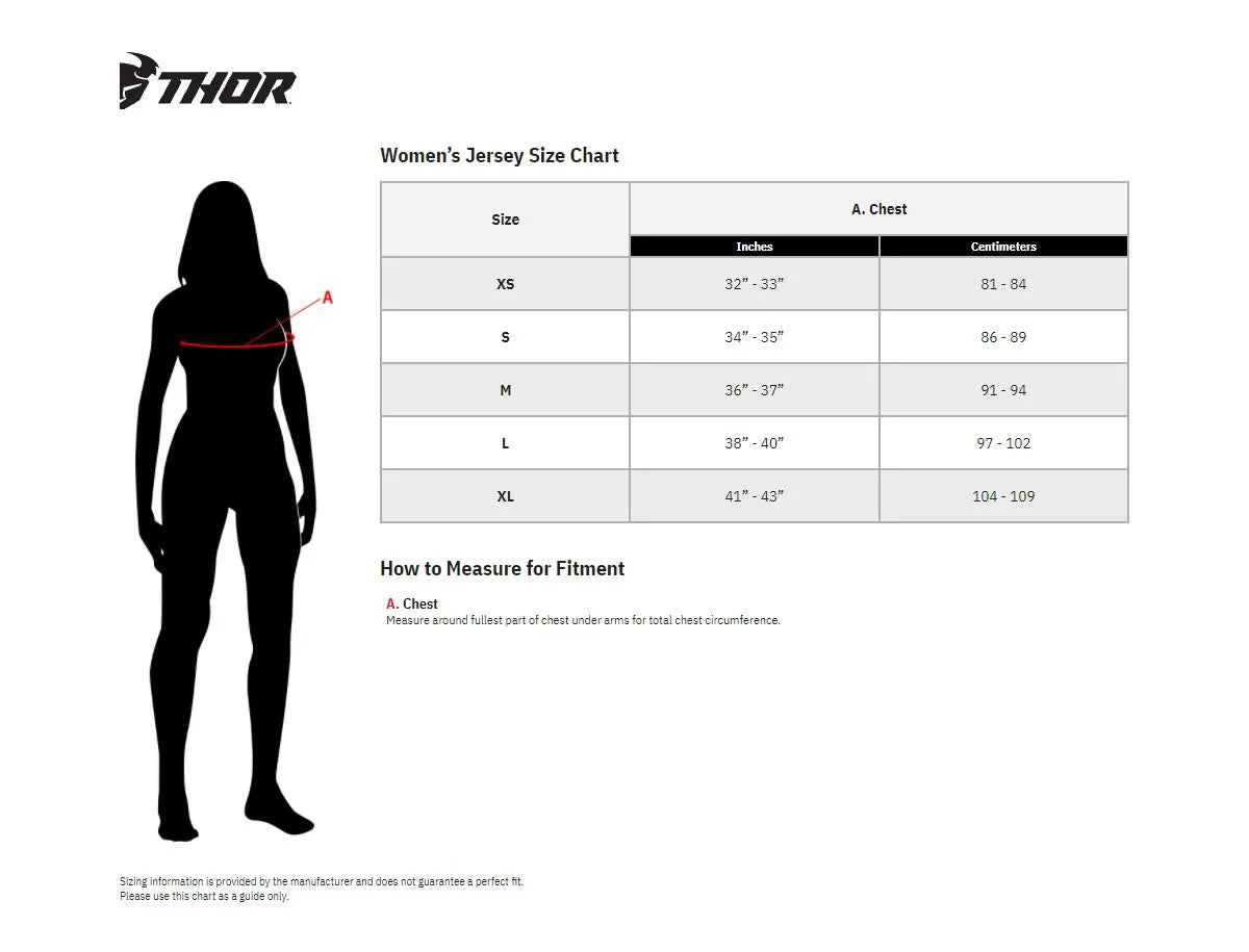 THOR Women's Sportmode Shadow Jersey Svart XS bild 6 PMMEDIA:4c5929e8e49c1d29