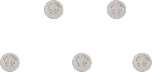 HOT CAMS Ventiljusterskivor 5-pack 8,90x2,12 mm bild 1 PMMEDIA:0a7198f798db9e6b