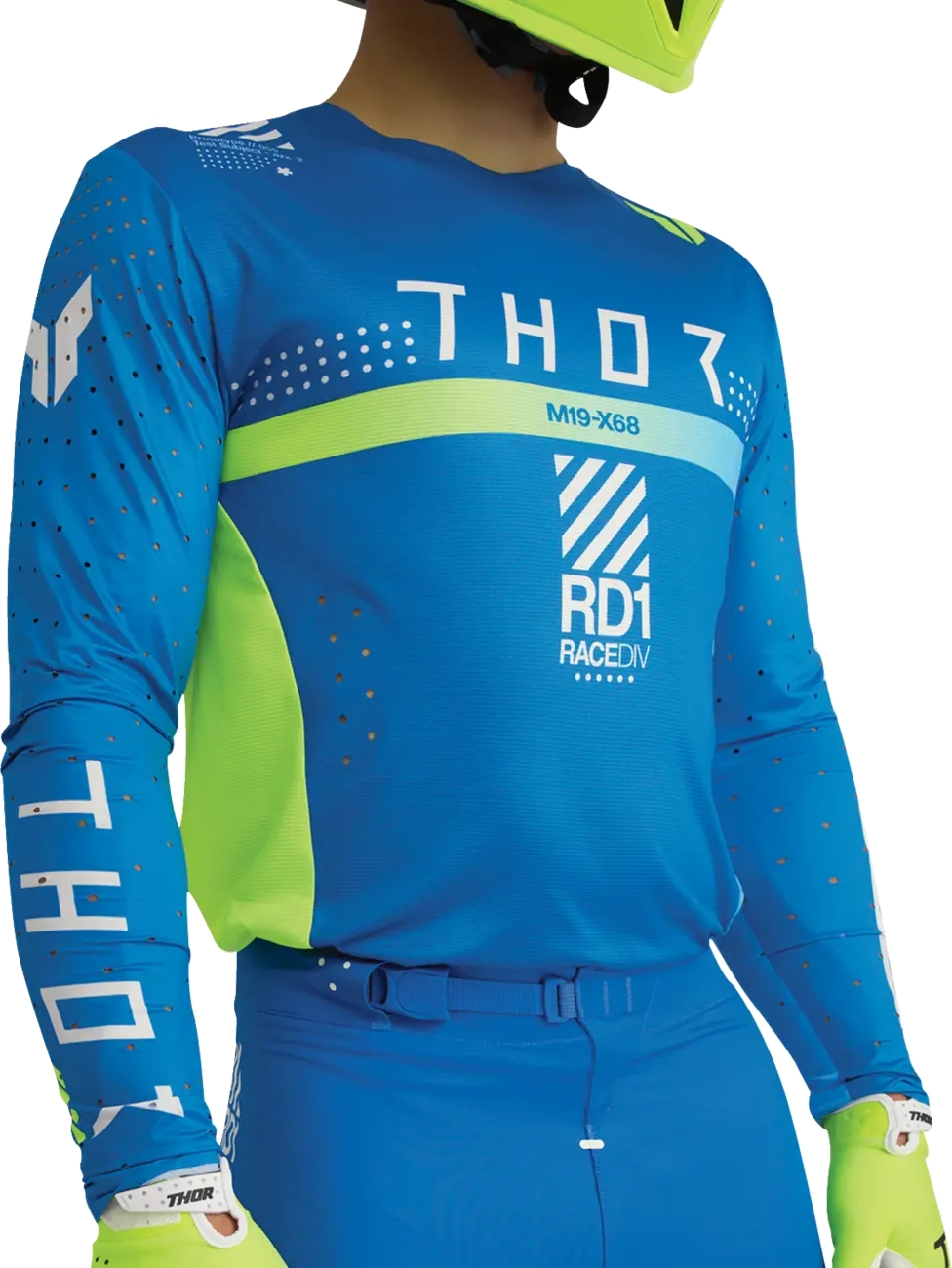 THOR Sportmode Synth Jersey Blå M bild 11 PMMEDIA:d90dcbfe91752399