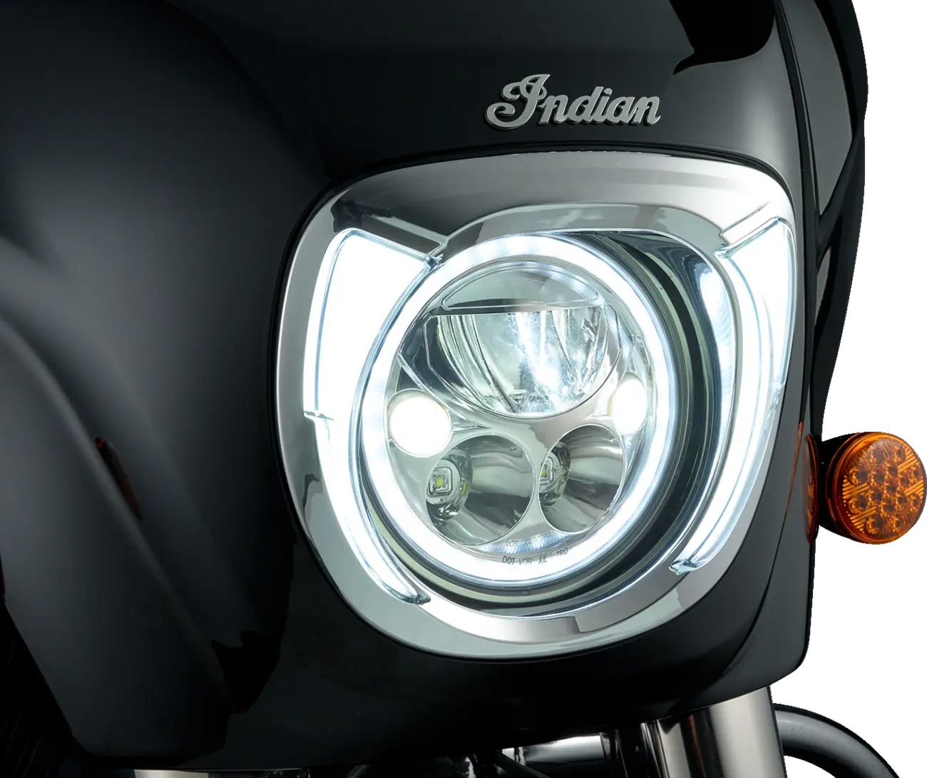 CIRO Strålkastarlist för Indian Chieftain i krom bild 2 PMMEDIA:4552a6c9cd071b5d