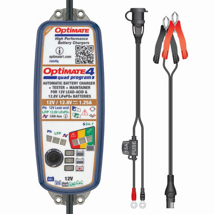 TECMATE OptiMate 4 Quad Program Batteriladdare bild 5 PMMEDIA:addd010c865fd54a