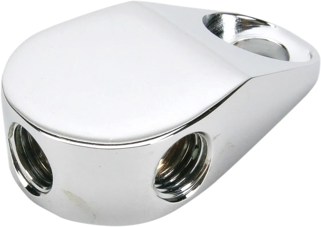 GOODRIDGE Front Brake Tee -3 NPT1/8F Krom bild 1 PMMEDIA:9738424666bd60a9