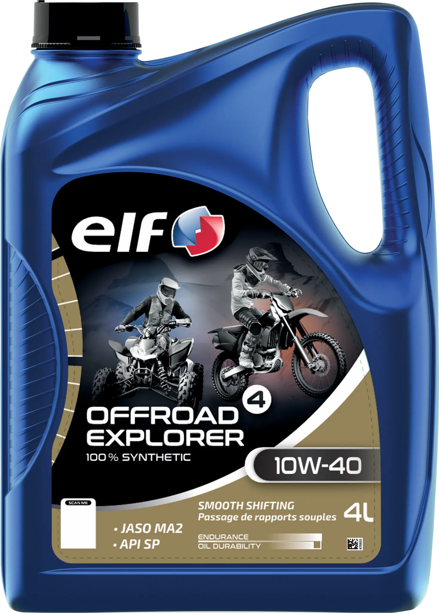 ELF Off-Road 4 Explorer 10W-40 SYN Motorolja 4L bild 1 PMMEDIA:4e3257a35c63ac8b
