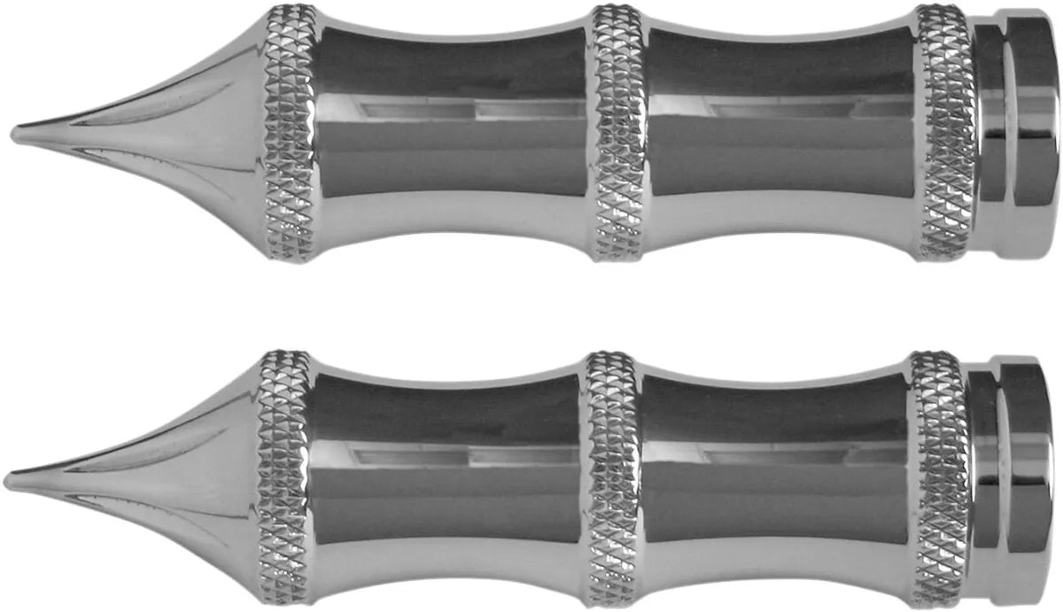 ACCUTRONIX Shifter/Brake Pegs Tribal Chrome bild 1 PMMEDIA:a1e79ee26978bd1d