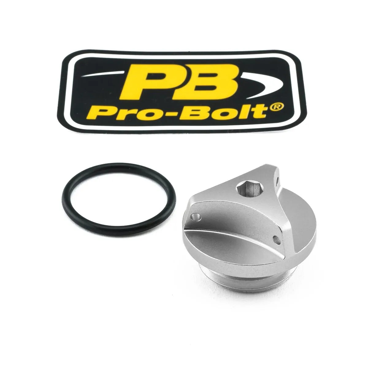 PRO BOLT Aluminium Oljepåfyllningslock BMW Silver bild 1 PMMEDIA:99634e267f81ac3d