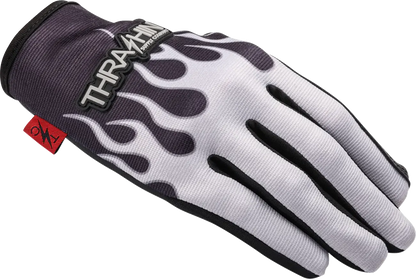 Thrashin Supply Co Stealth Leather Palm Flame Street sport handskar herr bild 12 PMMEDIA:22231bf16a8b11be