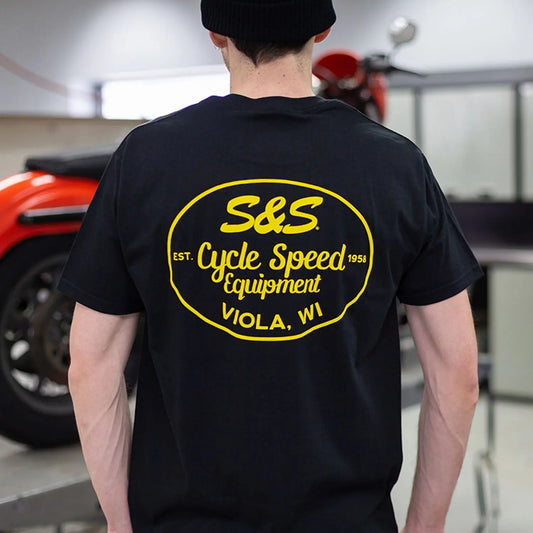 S&S CYCLE Speed Equipment T-shirt Svart S bild 1 PMMEDIA:58ba3768fb3fdf3f