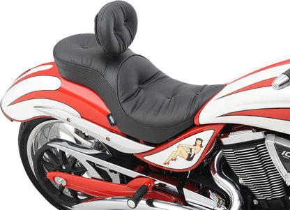 Drag Specialties Seats Ez Glide II™ Backrest Compatible Low-Profile Leather Touring Seat Övriga gatmotorcyklar bild 9 PMMEDIA:fb23f822dc198598