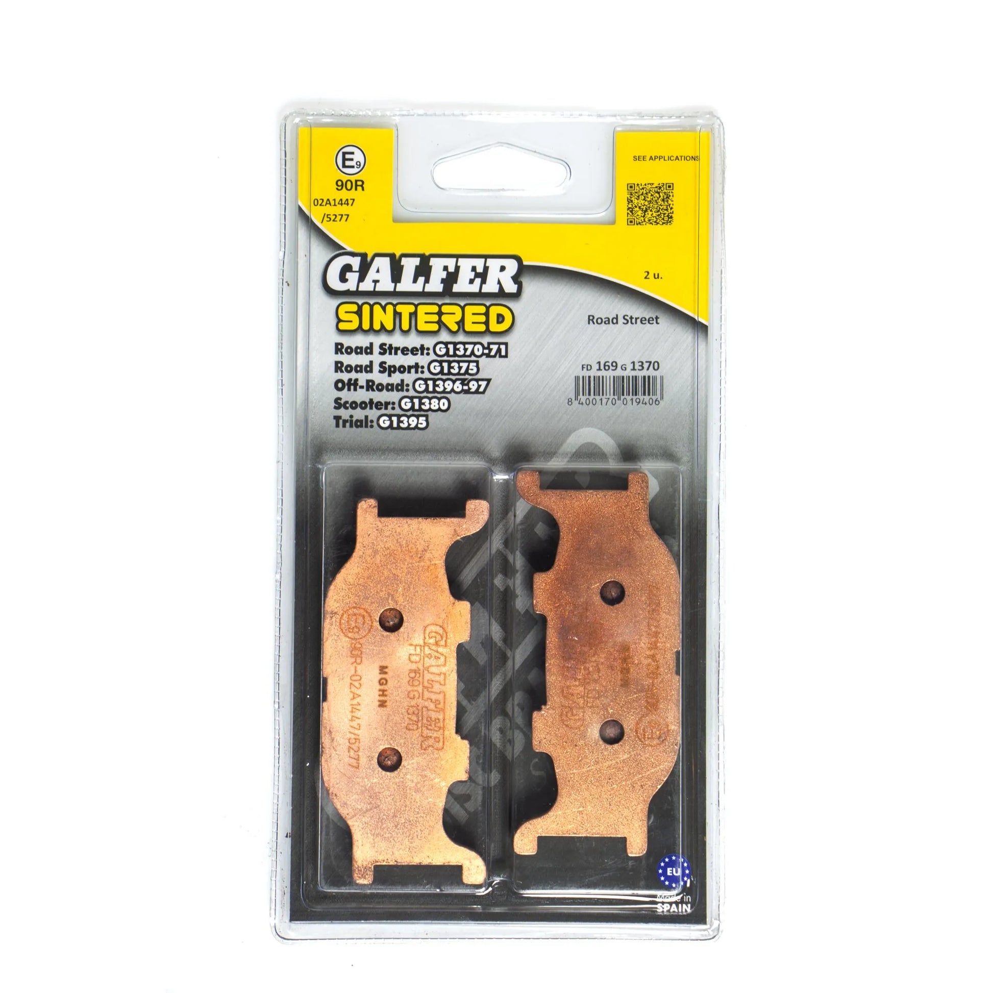 GALFER HH Sintrade Bromsbelägg bild 1 PMMEDIA:18359f304050c13f