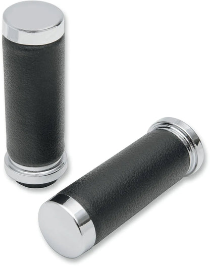 DRAG SPECIALTIES Texturerade Svarta Gummigrepp bild 1 PMMEDIA:2d68bb7d720be7c6