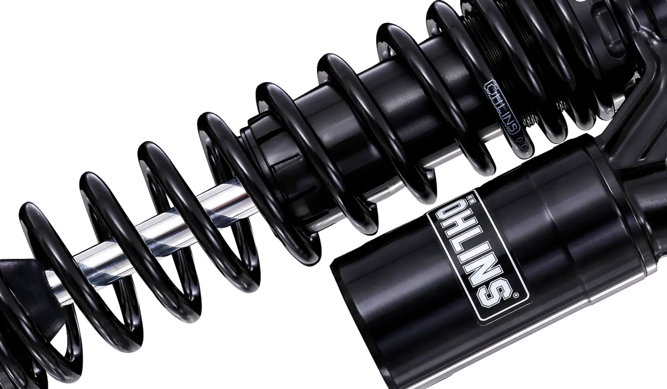 OHLINS Twin Shocks STX36P Bakre Stötdämpare för HD Dyna FXD 1991-2017 bild 6 PMMEDIA:5a1e799c2c63ea7b