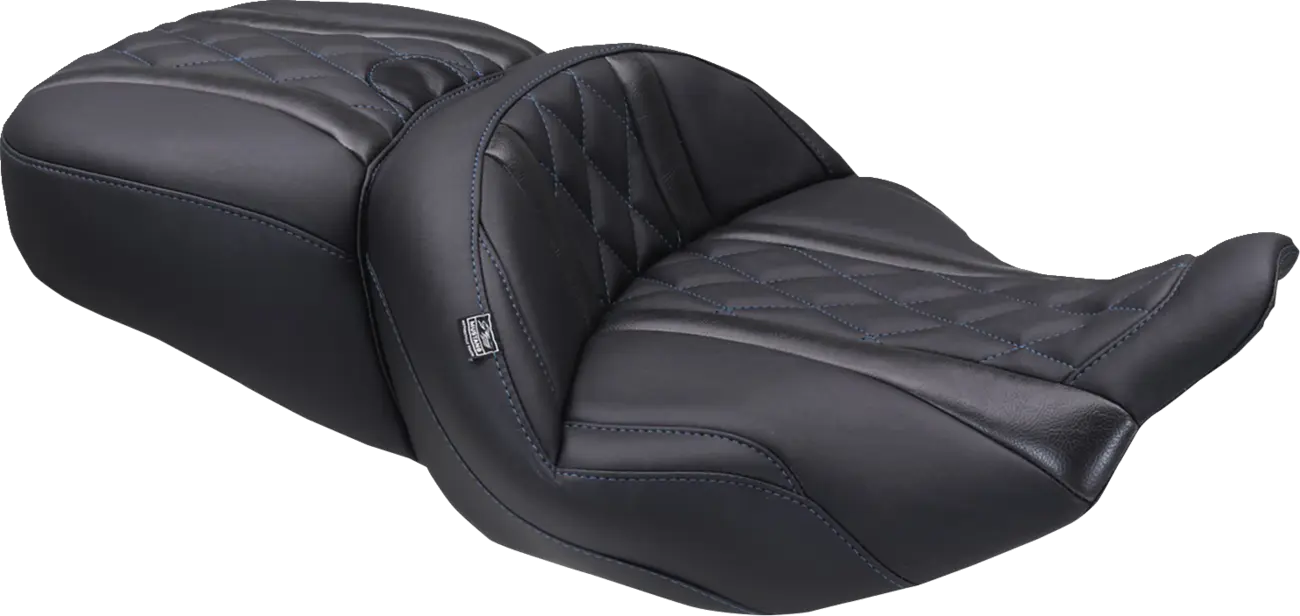 Mustang Deluxe Touring Seat Sadlar Harley Touring bild 5 PMMEDIA:ac76eb79397c0c96