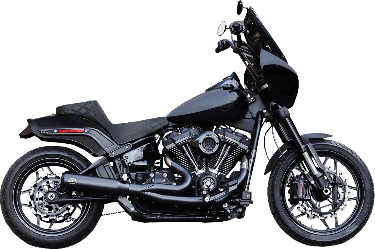 S S Cycle 2-into-1 Qualifier Exhaust System Kompletta avgassystem Harley bild 2 PMMEDIA:097b3648cd2fcf87