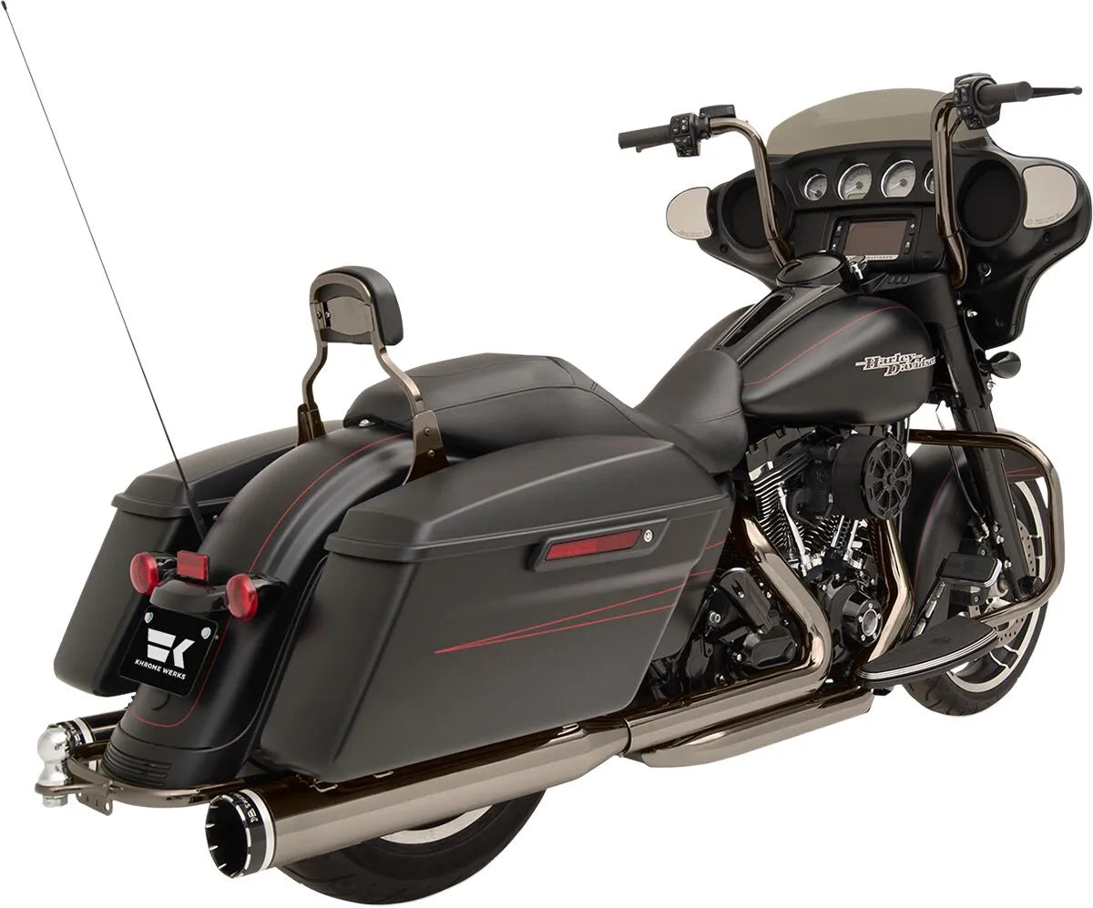 Khrome Werks 2-into-2 Dominator Exhaust System Kompletta avgassystem Harley bild 17 PMMEDIA:99c3b580d3f55127